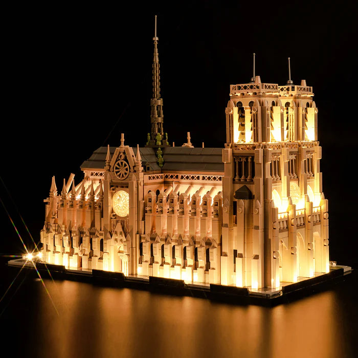Zestaw LED do LEGO® Notre-Dame w Paryżu 21061