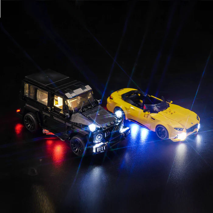 Zestaw LED do LEGO® Mercedes-AMG G 63 i Mercedes-AMG SL 63 76924