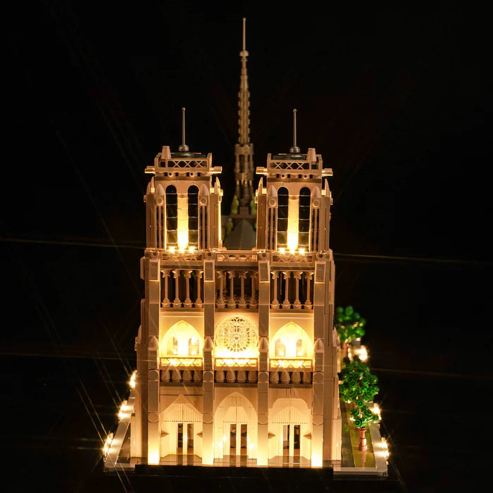 Zestaw LED do LEGO® Notre-Dame w Paryżu 21061