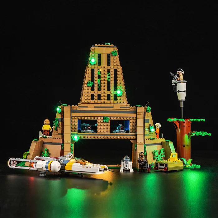 Zestaw LED do LEGO® Baza rebeliantów na Yavin 4 75365