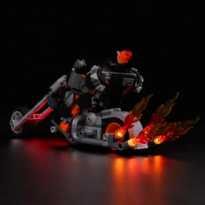 Zestaw LED do LEGO® Upiorny Jeździec — mech i motor 76245