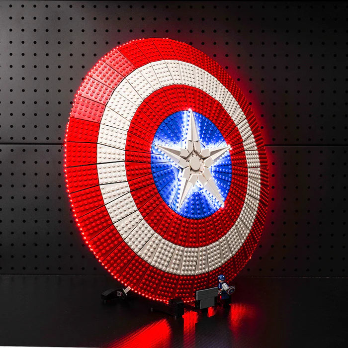 Zestaw LED do LEGO® Tarcza Kapitana Ameryki 76262