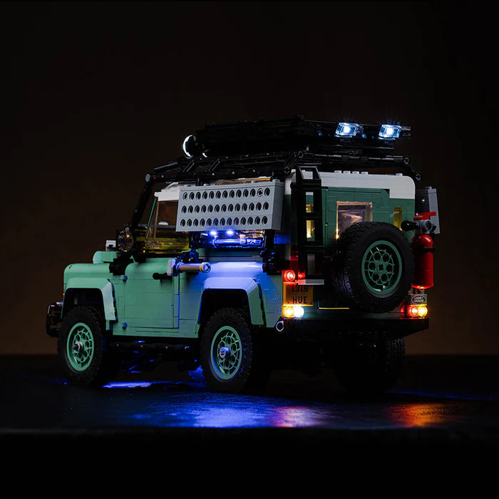 Zestaw LED do LEGO® Land Rover Classic Defender 90 10317