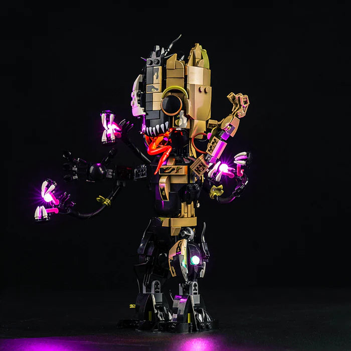 Zestaw LED do LEGO® Groot jako Venom 76249