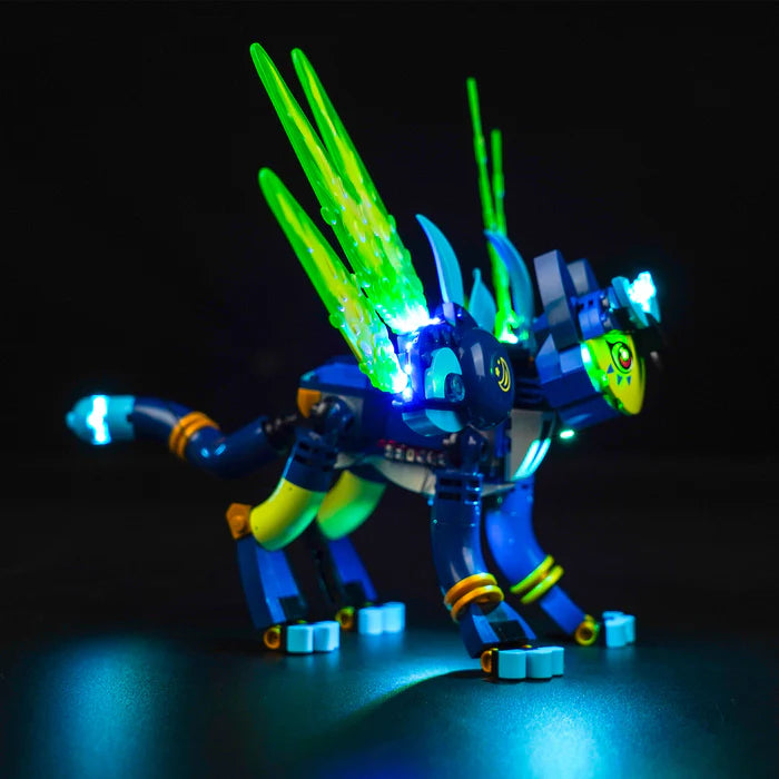 Zestaw LED do LEGO® Zoey i Zian, sowa-kot 71476