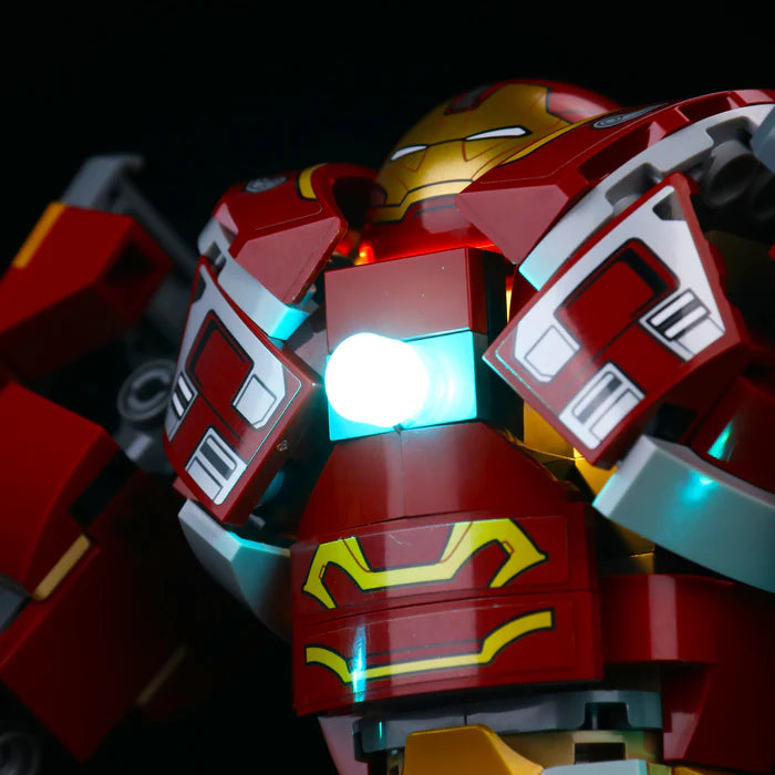 Zestaw LED do LEGO® Hulkbuster: bitwa o Wakandę 76247