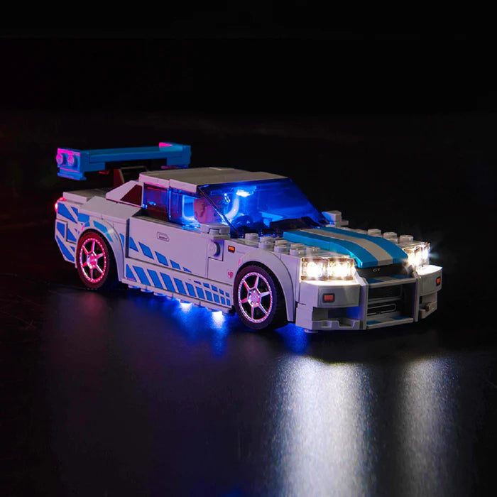 Zestaw LED do LEGO® Nissan Skyline GT-R 76917