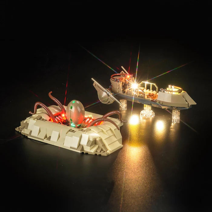 Zestaw LED do LEGO® Pustynna barka i jama sarlacca 75396