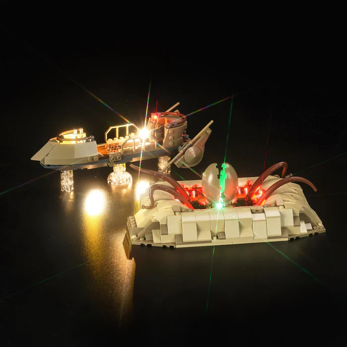 Zestaw LED do LEGO® Pustynna barka i jama sarlacca 75396