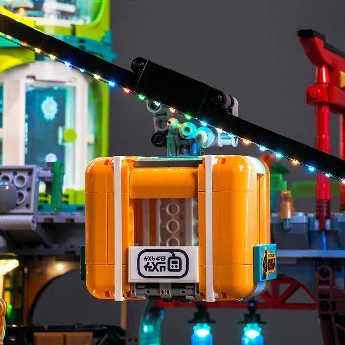 Zestaw LED do LEGO® Rynek miejski NINJAGO® 71799