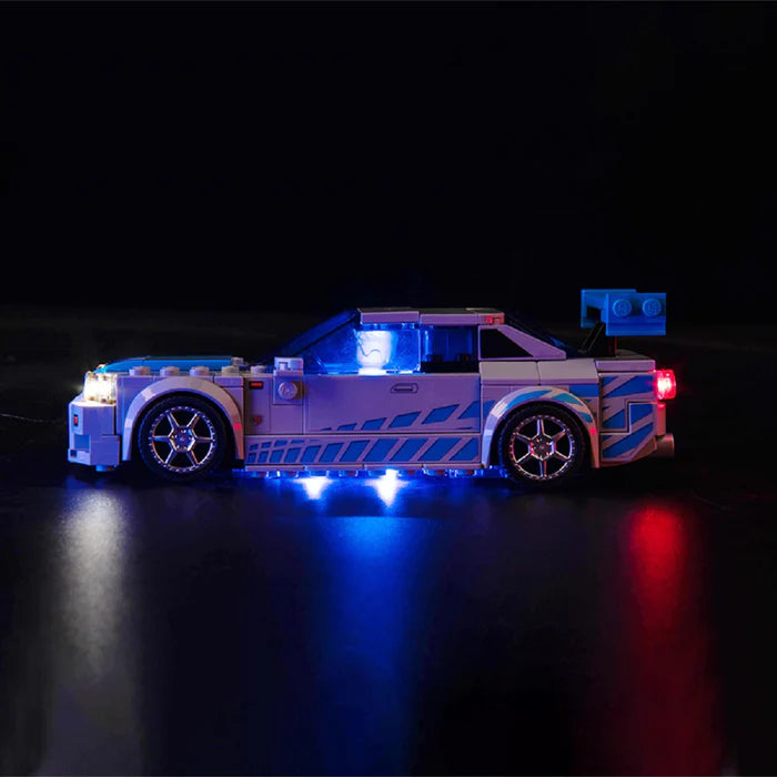 Zestaw LED do LEGO® Nissan Skyline GT-R 76917