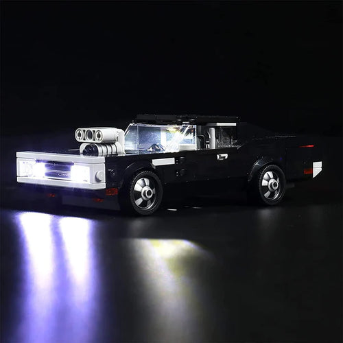 Zestaw LED do LEGO® 1970 Dodge Charger R/T 76912