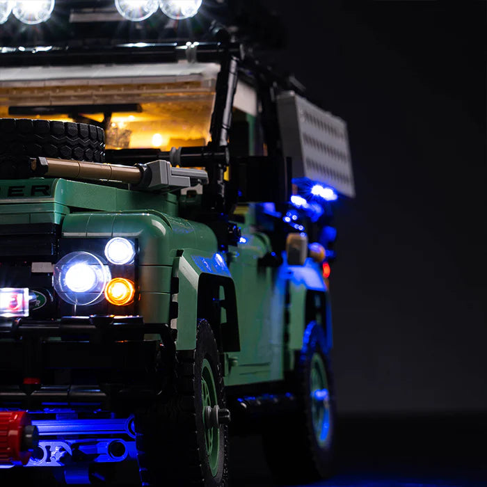 Zestaw LED do LEGO® Land Rover Classic Defender 90 10317