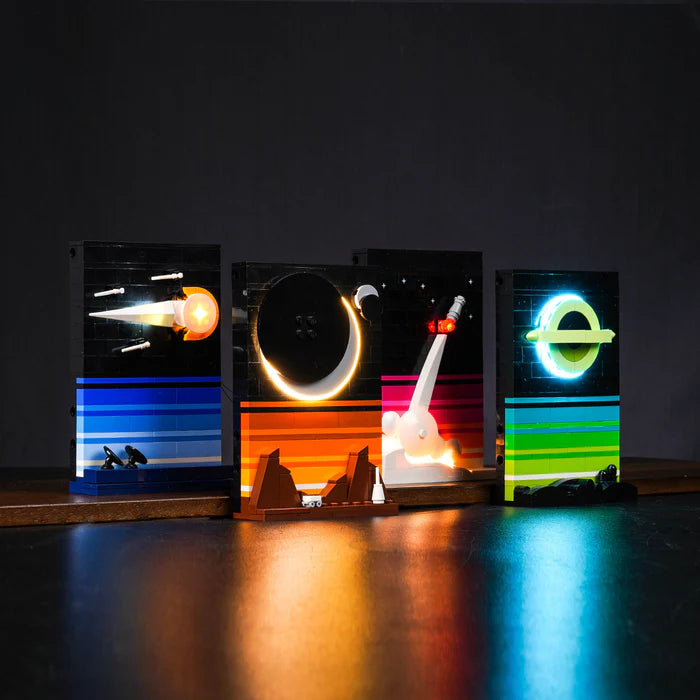 Zestaw LED do LEGO® Opowieści z czasów wyścigu kosmicznego 21340