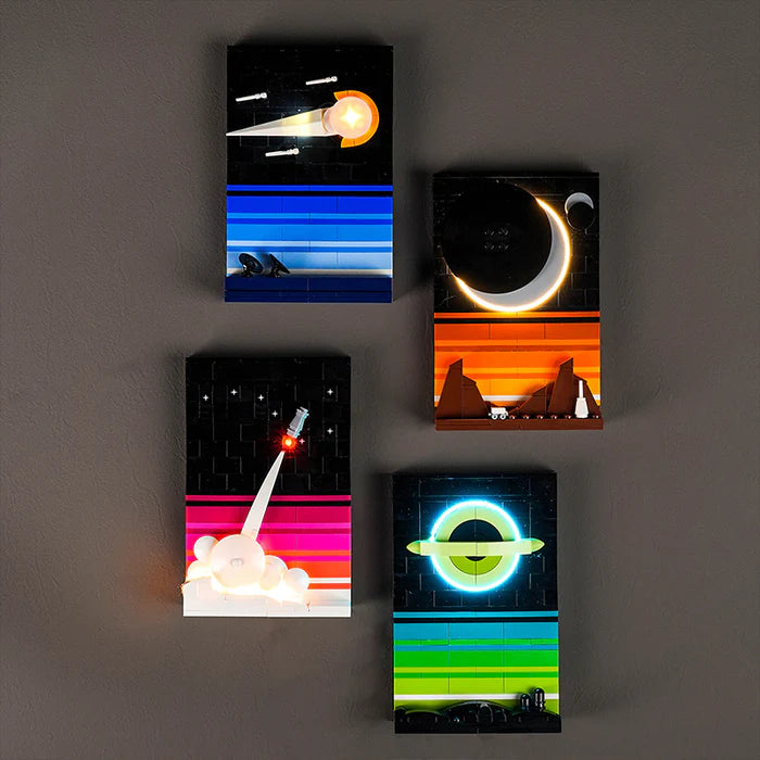 Zestaw LED do LEGO® Opowieści z czasów wyścigu kosmicznego 21340