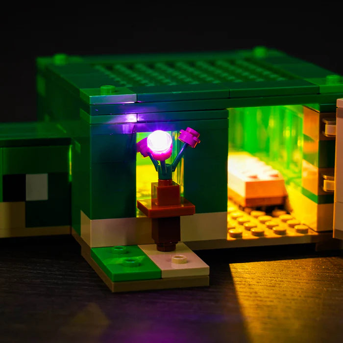 Zestaw LED do LEGO® Domek na plaży żółwi 21254