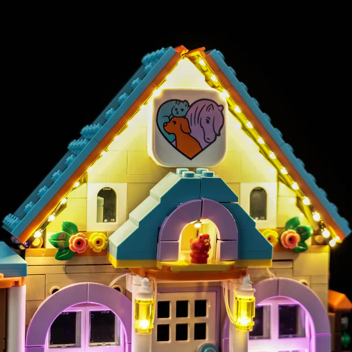 Zestaw LED do LEGO® Koń i lecznica dla zwierząt 42651