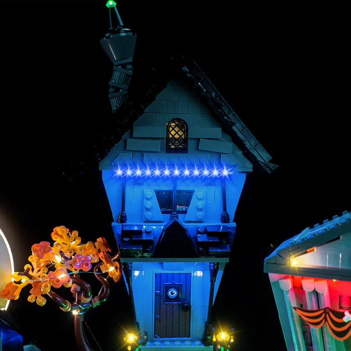 Zestaw LED do LEGO® Miasteczko Halloween Tima Burtona 21351