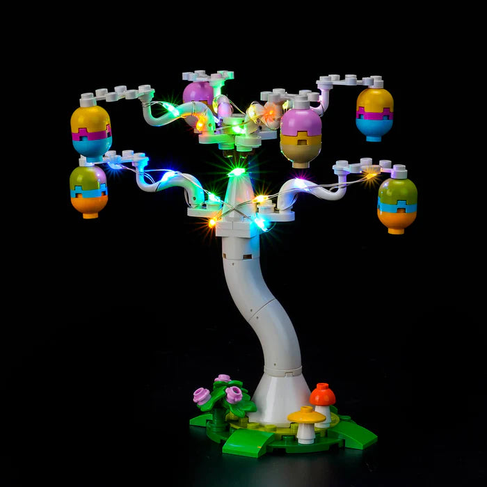 Zestaw LED do LEGO® Poszukiwanie pisanek z zajączkiem i kurczaczkiem 40808