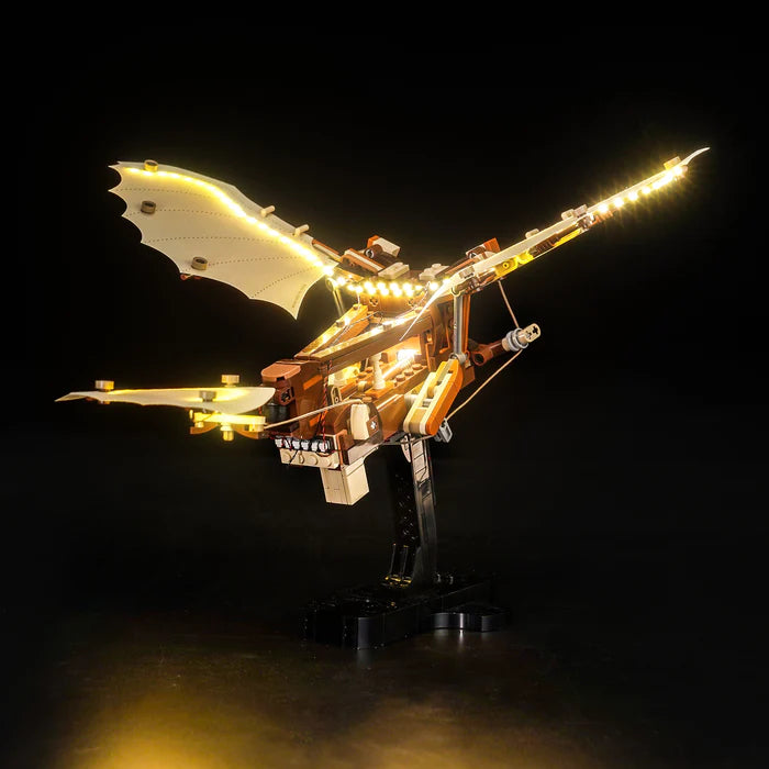 Zestaw LED do LEGO® Maszyna latająca Leonarda da Vinci 10363