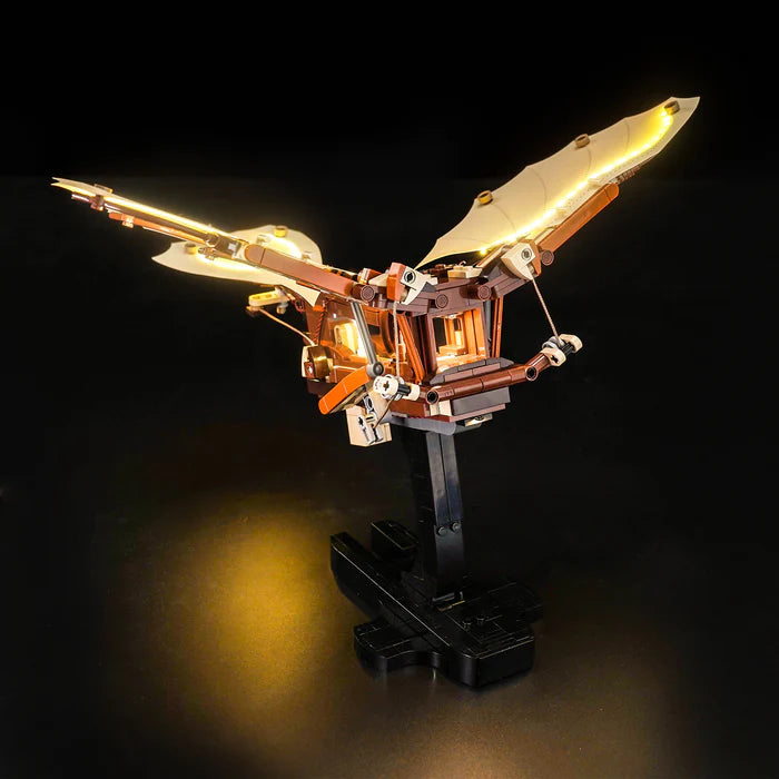 Zestaw LED do LEGO® Maszyna latająca Leonarda da Vinci 10363