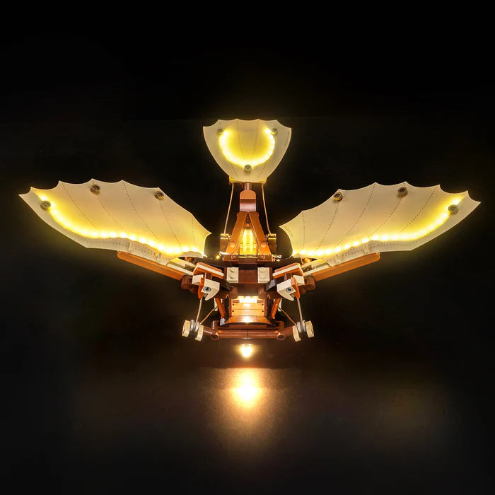 Zestaw LED do LEGO® Maszyna latająca Leonarda da Vinci 10363