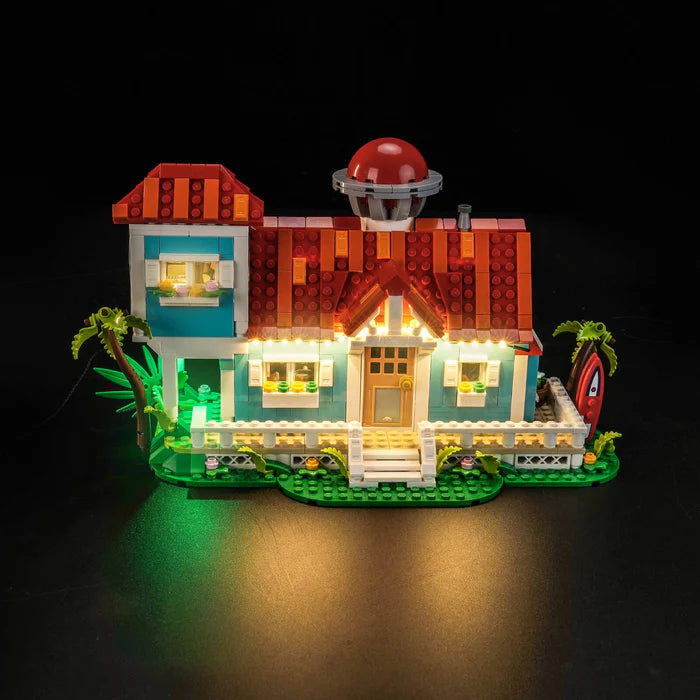 Zestaw LED do LEGO® Domek na plaży Lilo i Stitcha 43268