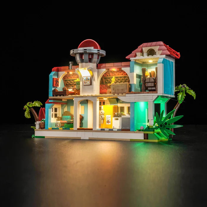 Zestaw LED do LEGO® Domek na plaży Lilo i Stitcha 43268