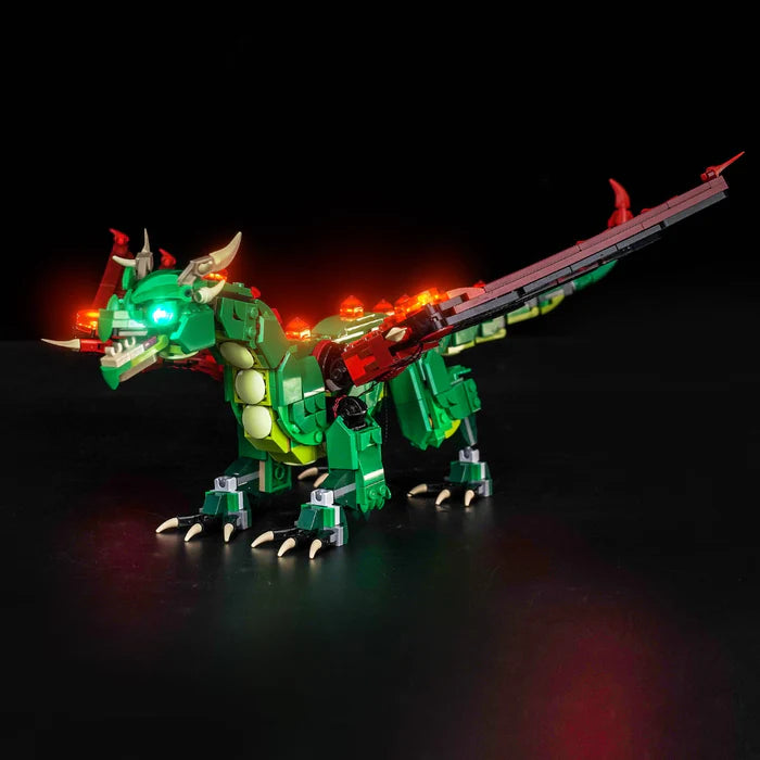 Zestaw LED do LEGO® Średniowieczny smok 31161