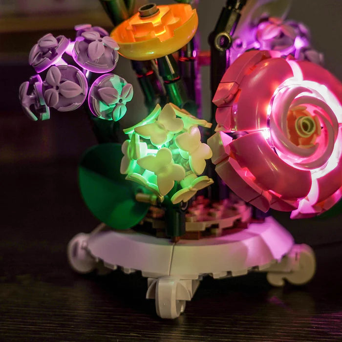 Zestaw LED do LEGO® Doniczka z rozmaitymi kwiatami 40762