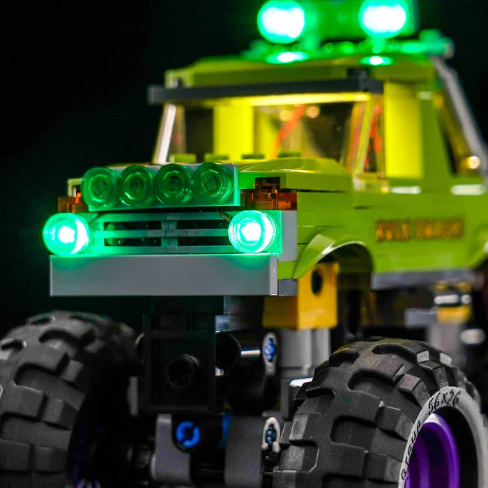 Zestaw LED do LEGO® Monster truck Hulka kontra Thanos 76312