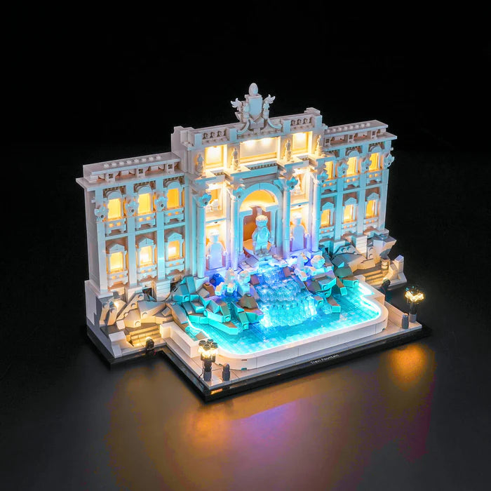 Zestaw LED do LEGO® Fontanna di Trevi 21062
